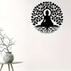 Zen Art Wall Decor Spiritual Wall Decor Religious Wall Decor Gifts Black Buddha