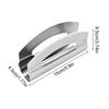 Stainless Steel Vegetable Chopper Double-Sided Onion Chopper Mincing Cutter Veggie Chopper Kitchen Gadget For Vegetables Fruits