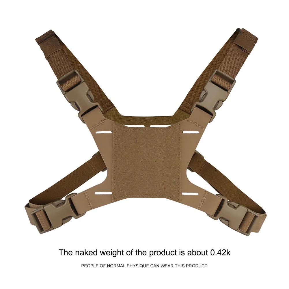 Tactical Phone Case Built-in Plastic Strips Phone Pouch Holder Hook-and-Loop Tactical Vest Phone Holder Hunting Vest Accessories