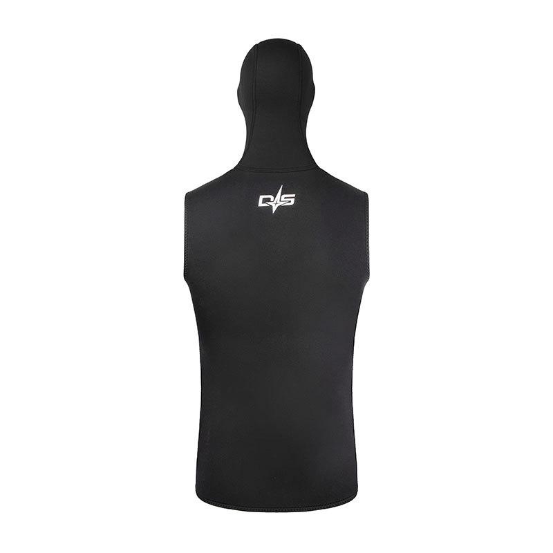 3mm Hooded Sleeveless Wetsuit Vest for Cold Water Surfing & Diving