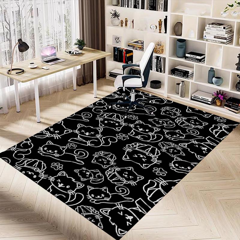 1PC Cat Paw Anti-slip Carpet, Suitable for Office, Bedroomand Playrooms. It Can Also Be Used As a Sofa Footrest cover-R28