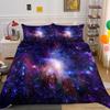 Universe Planet Series Polyester Quilt Cover Pillowcase Two or Three Piece Set Digital Printing