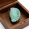 Hair Clip for Thick Strong Grip Claw, Pearlescent Gradient Shell Design Clip, Shiny Lightweight Portable Accessories Daily Wear Beach Vacation Gentle