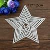 Grid Background Box Metal Cutting Die Stencils Scrapbook Photo Album Paper Card Decorative Craft Die