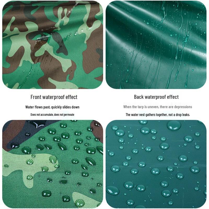 Wanhe Camouflage Waterproof Tarp