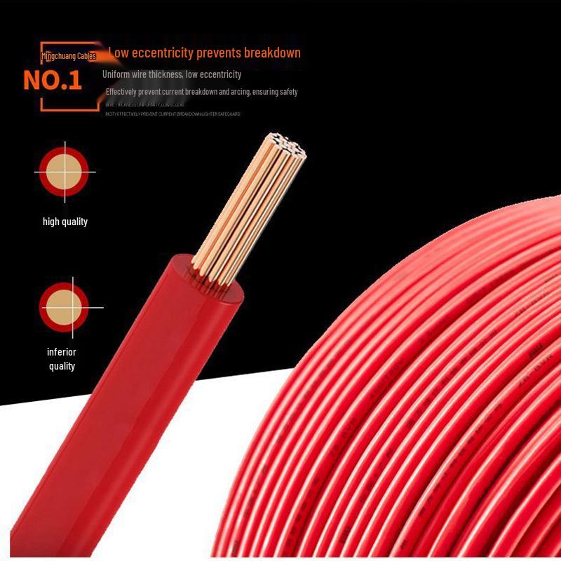 Nanyang 2.5mm² ZC Flame Retardant Copper Core Flexible Wire for Home Wiring