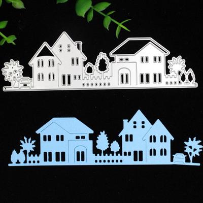 House Metal Cutting Dies For Scrapbooking Stencils DIY Album Cards Decoration Embossing Folder