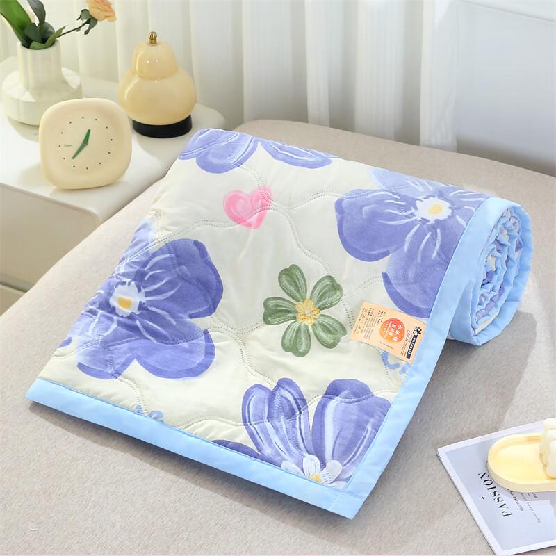 Mengxuan Printed Washed Cotton Summer Quilt