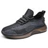 2025 Summer Casual Shoes Men's Flying Woven Shoes Mesh Shoes Men's Hollow Breathable Running Shoes Outdoor 2025