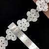 Eugen Yarn Embroidery Lace Beads Barcode Decoration, Five-Leaf Flower, Wedding Dress Diy Accessories