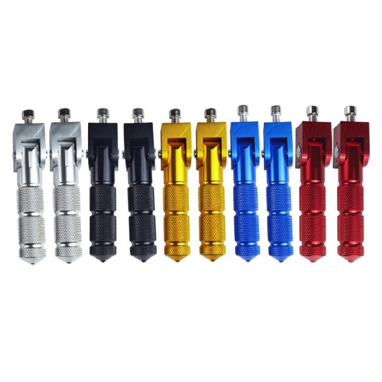 2pcs Motorcycle Motocross Foot Peg Footrest Pegs Pedal For Electric Mopeds Karts