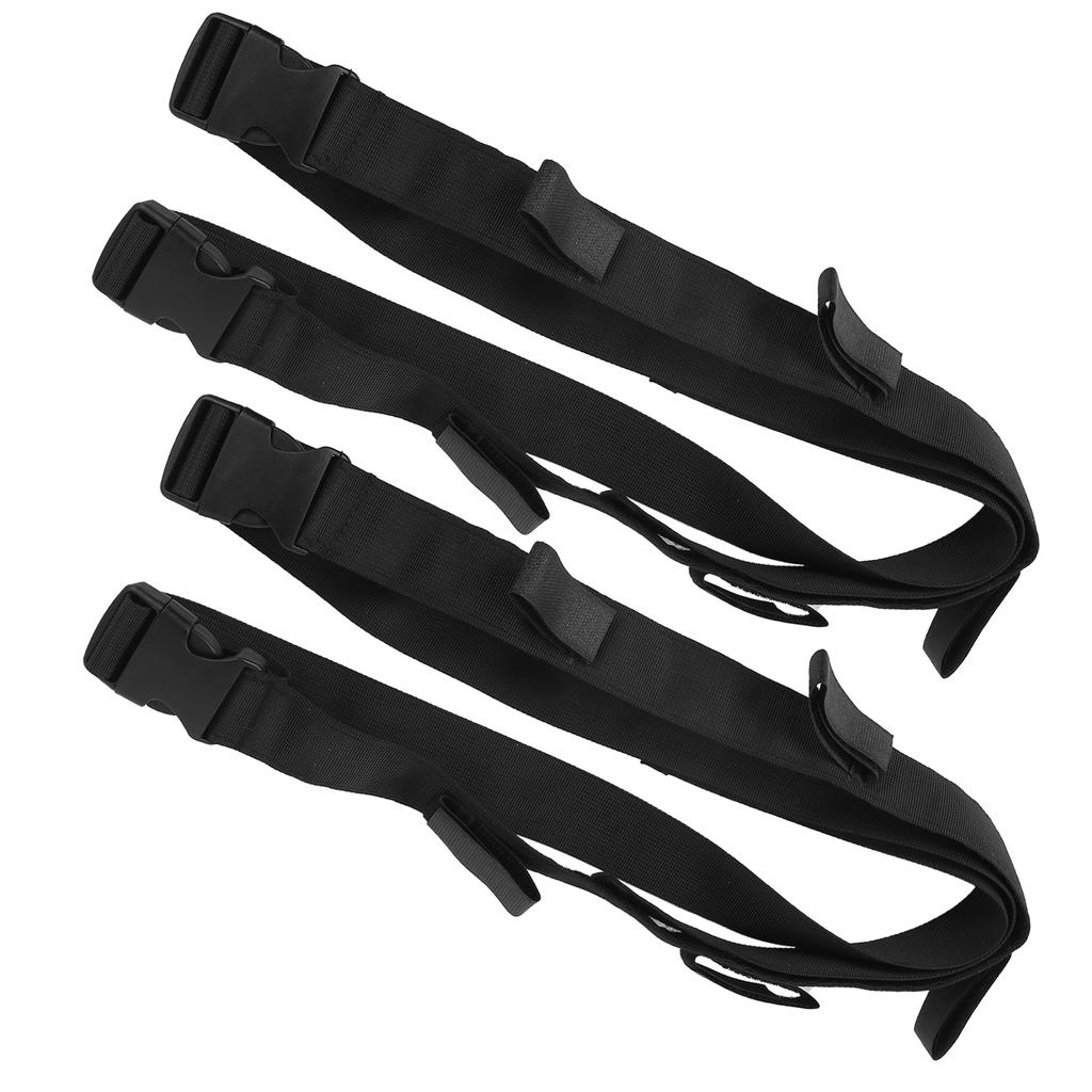 2Pcs Car Fishing Rod Strap Heavy Duty Vehicle Fishing Rod Carrier Holder Stand Fixed Belt