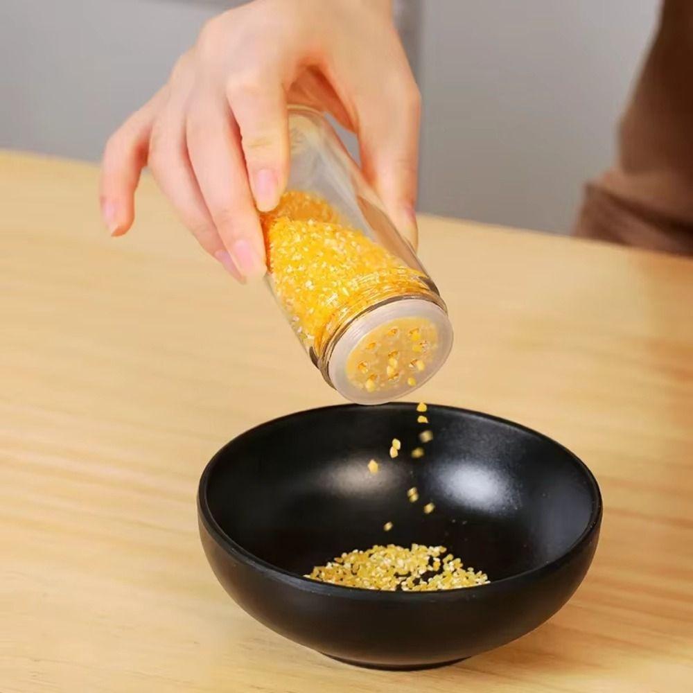 360 Rotating Rotating Spice Rack Food Grade Glass Seasoning Jar Set  Seasoning Storage