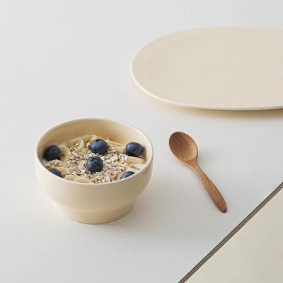 Tackaon Unique Daily Rice Bowl [4 Colors] Korean Tableware, Honeymoon Tableware, Rice Bowl
