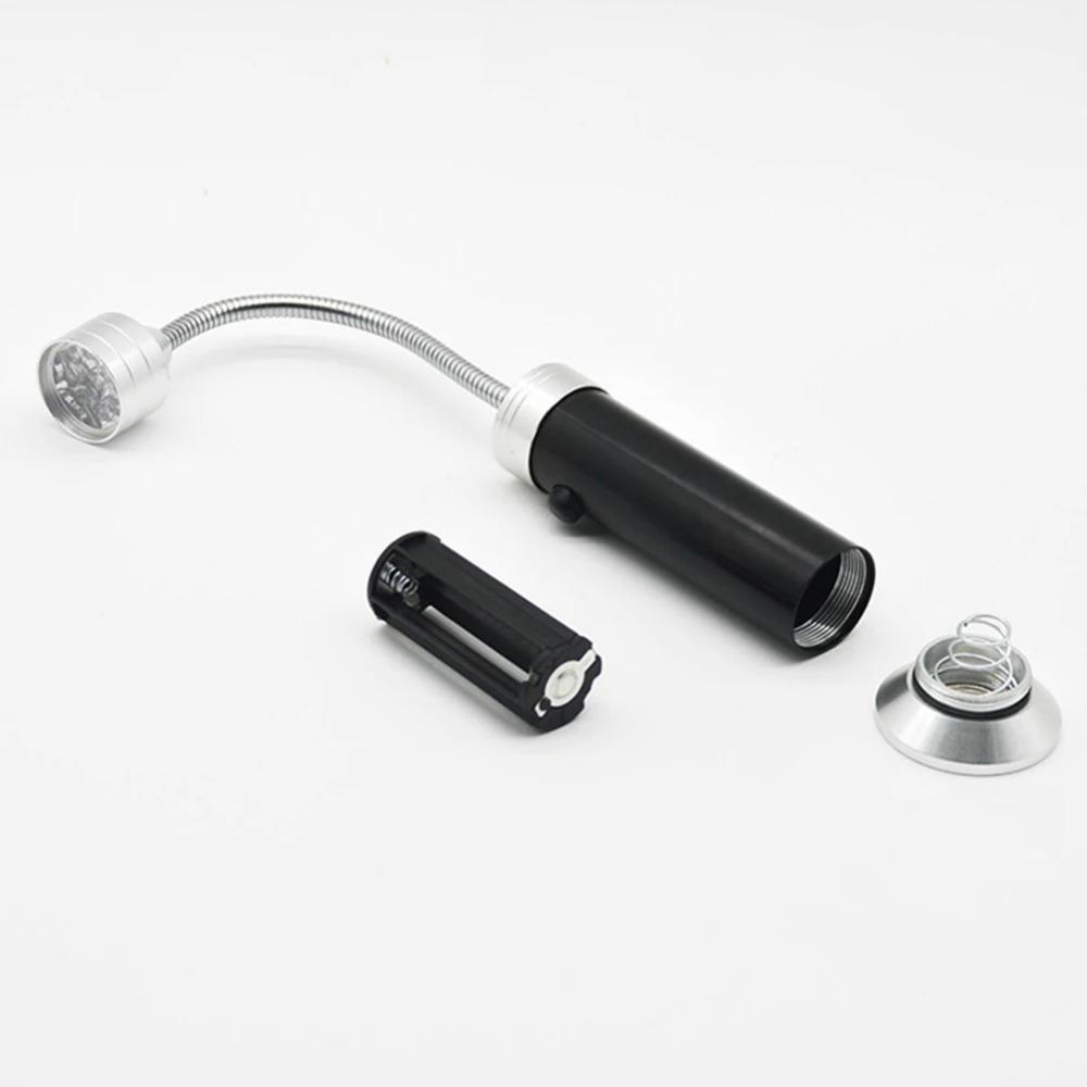 Adjustable Led Grill Light 360 Degree Lantern Barbeque Tools Gooseneck Lamps Camping