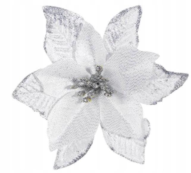 Christmas Star Flowers 6 Pcs [Se-Gb15]