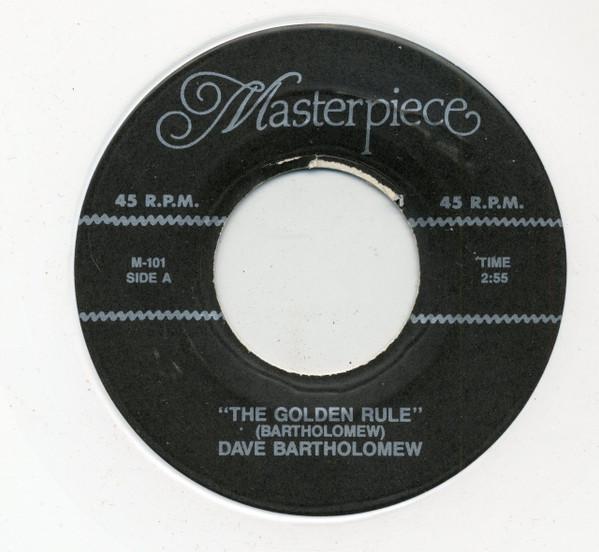 

7inch Record DAVE BARTHOLOMEW - The Golden Rule M101 Masterpiece US Blues Used