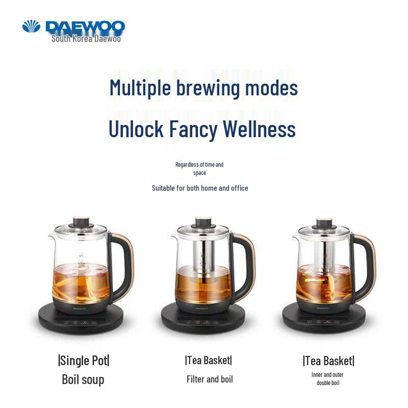 Daewoo 1.8L Multi-functional Health Pot CN plug (adapter included)