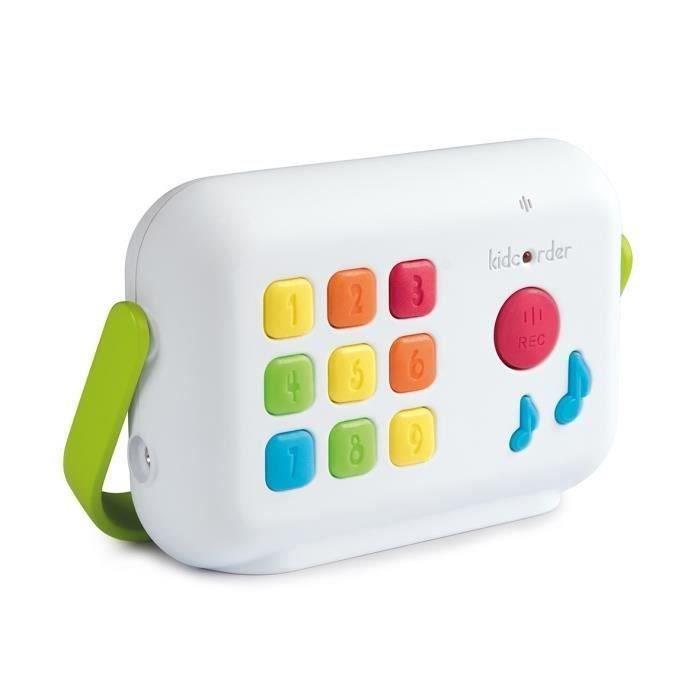 Smoby kidcorder lecteur audio enregistreur