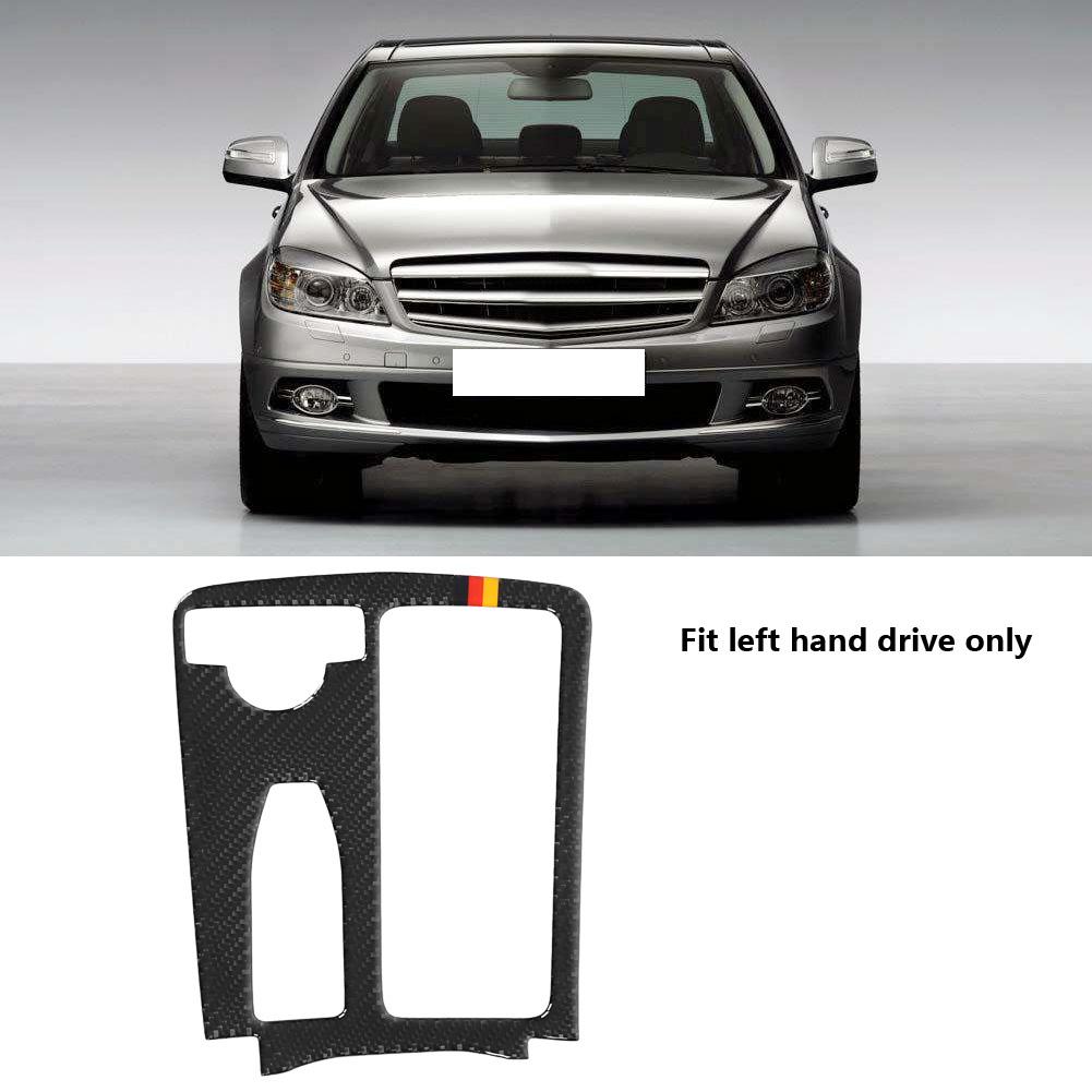 Carbon Gear Panel Cover Trim for W204 W212