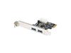 Karta Lanberg PCI Express -> USB 3.1 Gen1 2-port + Śledź Low Profile