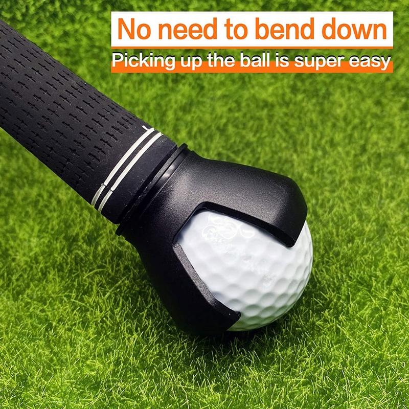 3PCS Golf Ball Picker Golf Ball Retriever Mini Golf Ball Pick Up Tools Golf Ball Grabber Claw Sucker for Golfer Gifts