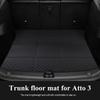 Custom Car Floor Mat for BYD Yuan Plus Atto 3 2022 2023 2024 Carpet Cover Waterproof Non-slip Protector Accessories Parts
