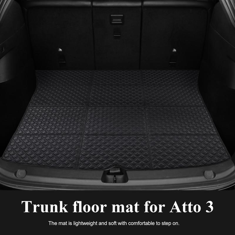 Custom Car Floor Mat for BYD Yuan Plus Atto 3 2022 2023 2024 Carpet Cover Waterproof Non-slip Protector Accessories Parts