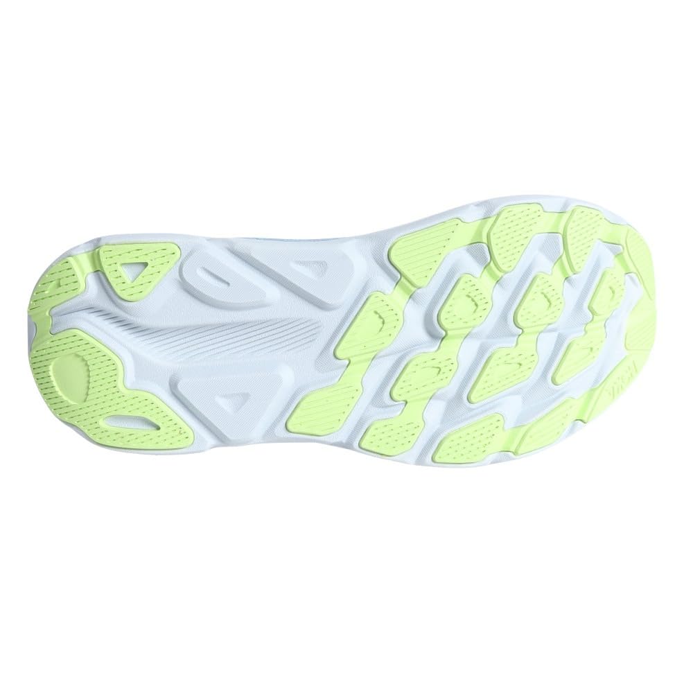 HOKA ONE ONE Clifton 9 Bred Løpestørrelse Lyseblå og Rosa Damesko, 23.0,