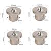 4Pcs 6mm 8mm 10mm 12mm Panel Furniture Positioning Carpentry Log Dowel Tips Round Log Pin Locator Wooden Pin Center Punching