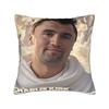 Fundas de Almohada Angélicas y de Jesús de Charlie Kirk Funda de Almohada Cuadrada Linda y Divertida para Silla de Sala de Estar