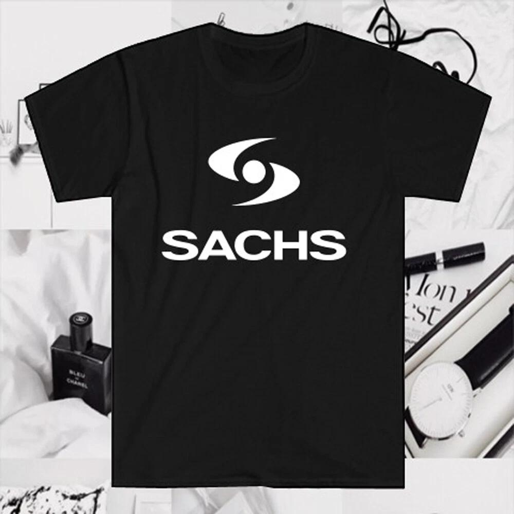 Sachs Racing White Men s Black Size S to 5XL 2XL
