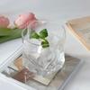 Korean Style Special-shaped Twist Glass Transparent Water Glass Whisky Wine Cup Coffee Cups Milk Cup Drinkware Glassware
