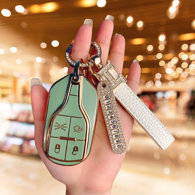 Applicable To the New Maserati Key Cover President Levante All-inclusive Protective Case Geberit Buckle Bag