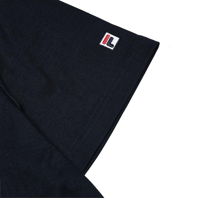 Fila ORIGINALE T Shirts Men's Legend Blue Crew Neck Moderate F51M439114ANV
