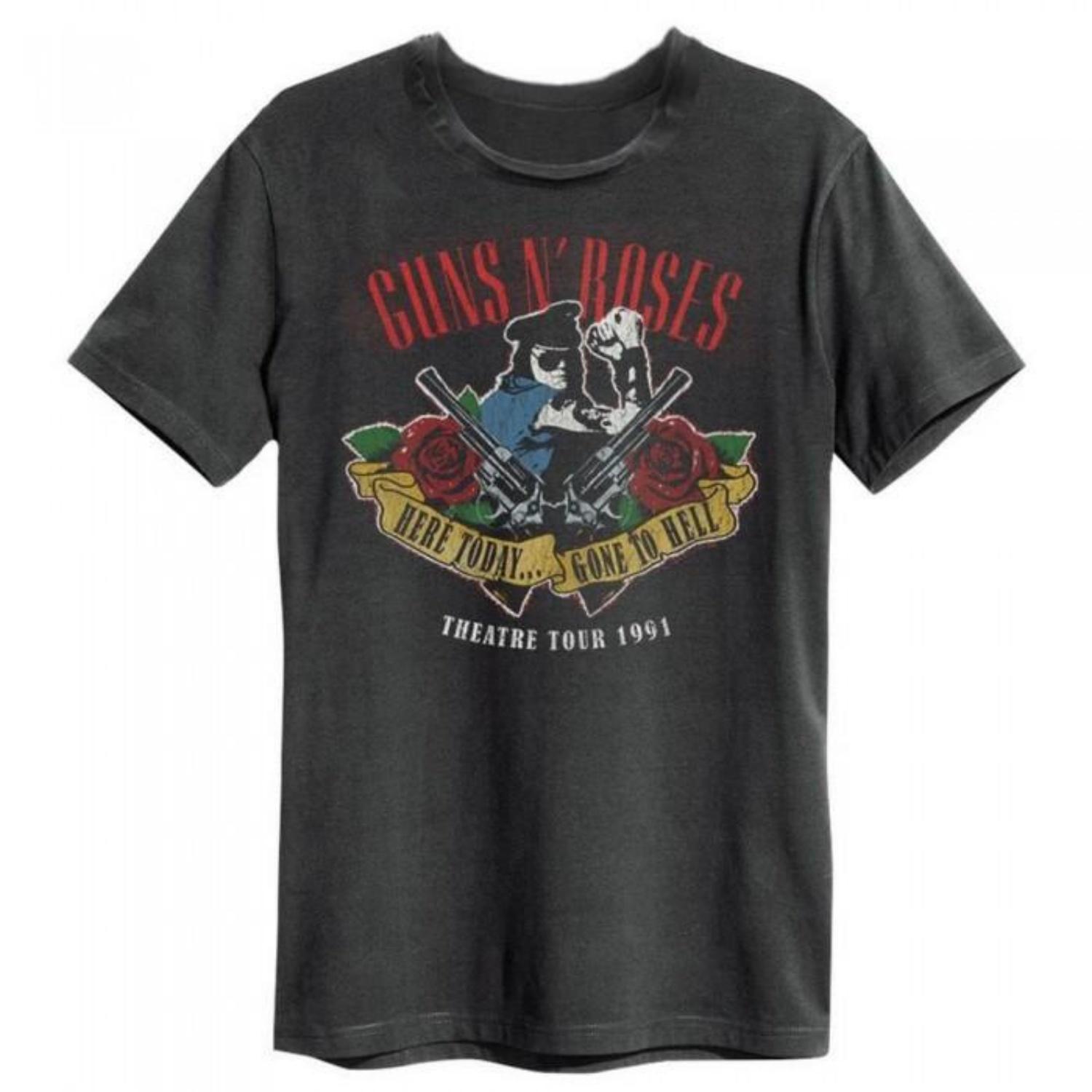 

Amplified Mens Guns N Roses Gone To Hell T-Shirt S разноцветный