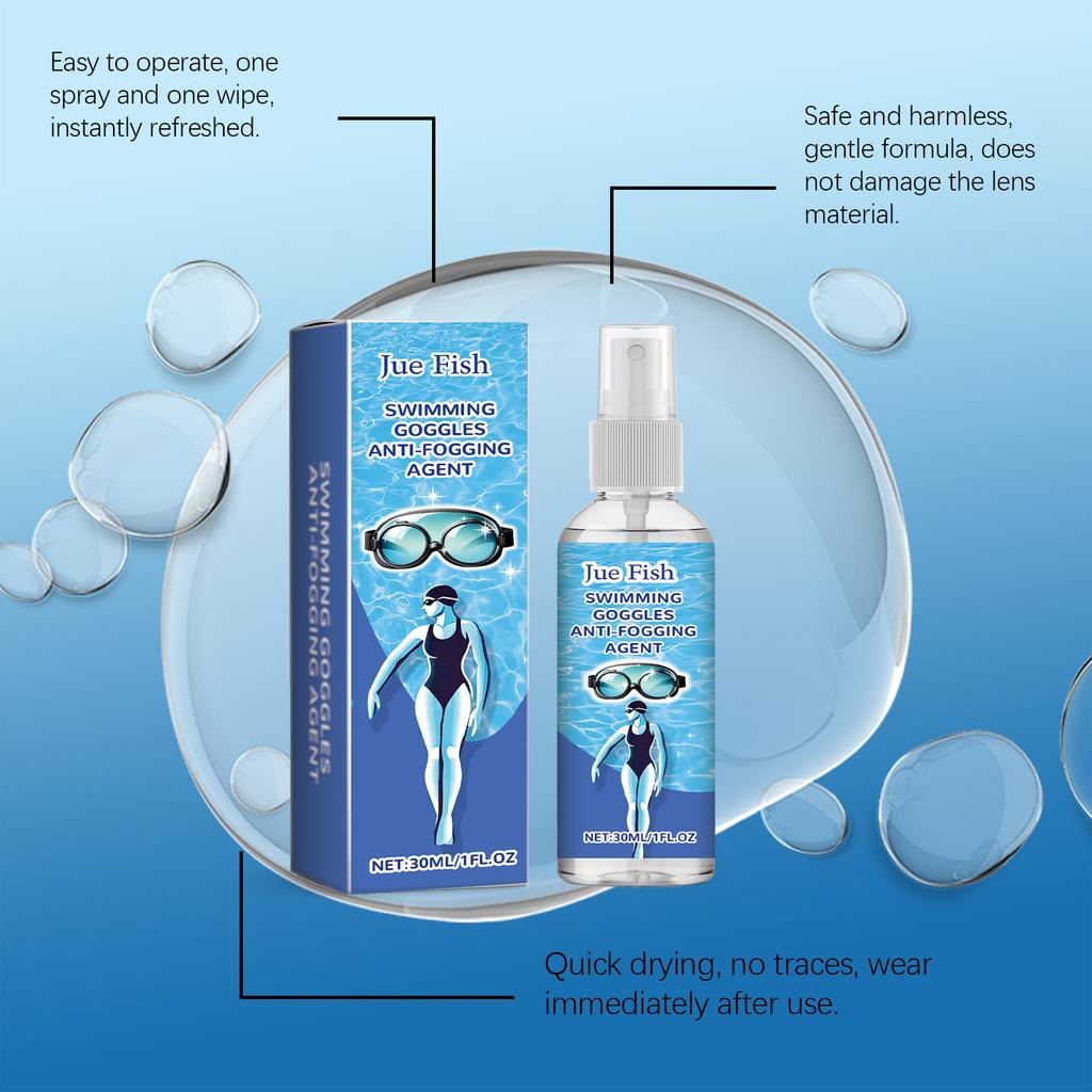Clean Len Fog Spray Sunglasses Scratch Remover Oil Fingerprints Vision Clear Swim Goggles Defog Anti Fog Eyeglass Cleaning Spray