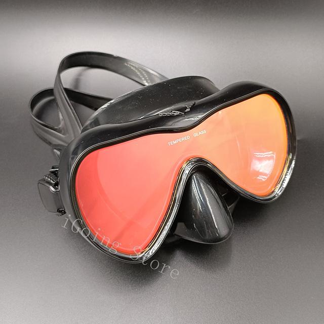 Professional Scuba Diving Mask and Snorkels Anti-Fog Goggles Glasses Diving Swimming Easy Breath Tube Swimming Equipment Best