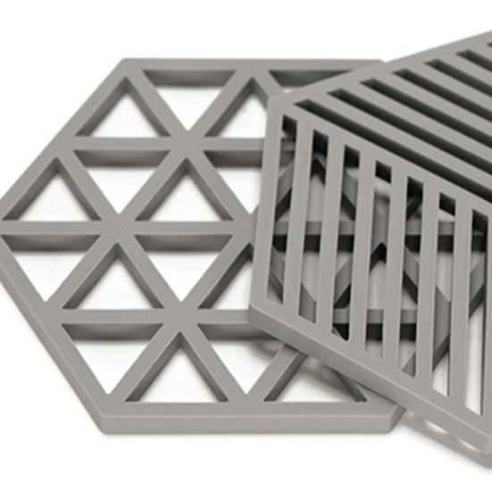 Suport de vasă din silicon Hexagonal Suport de masă Suport pentru oală Rezistent la căldură și Anti-alunecare Covorașe de masă Tampoane izolante pentru protecția biroului pentru casă Bar Cafenea