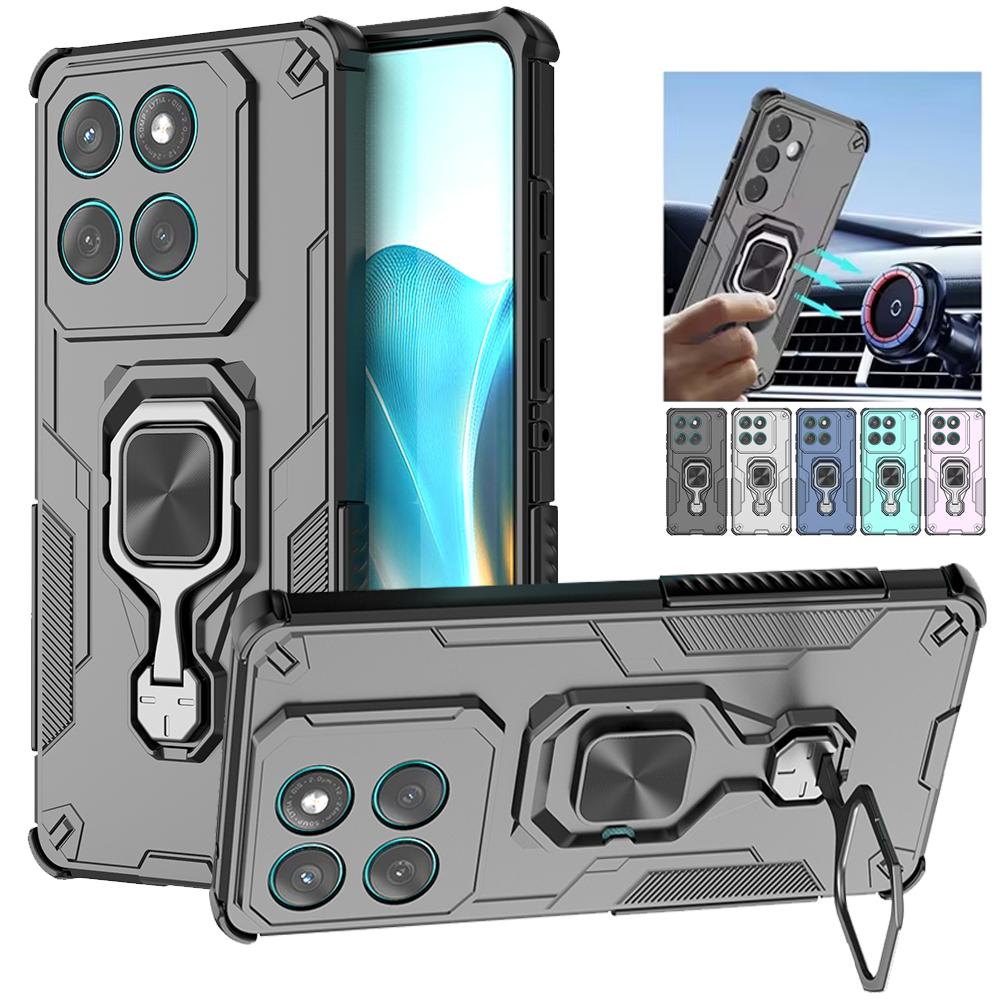 For Motorola Edge 60 Fusion 60S 60 Stylus Case Rotatable Kickstand Magnetic Ring Holder Protection Phone Cover Funda Capa