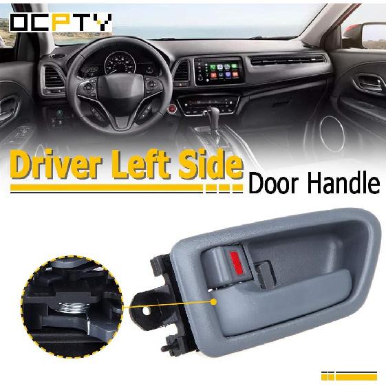 OCPTY Door Handles Interior Driver Left Side Replacement fit 1997-2001 for Camry Inside Door Handles Texture Gray