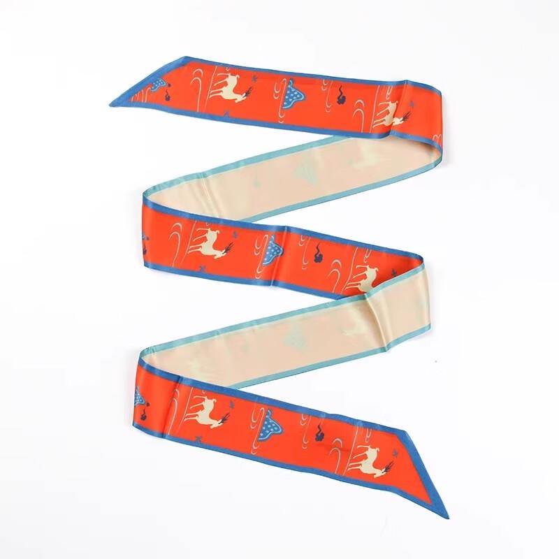 Dunhuang Nine-Colored Deer Mulberry Silk Scarf