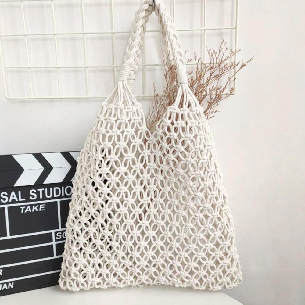 MATTIERE MT_23604 Knit Tote Bag Net Knit Bag