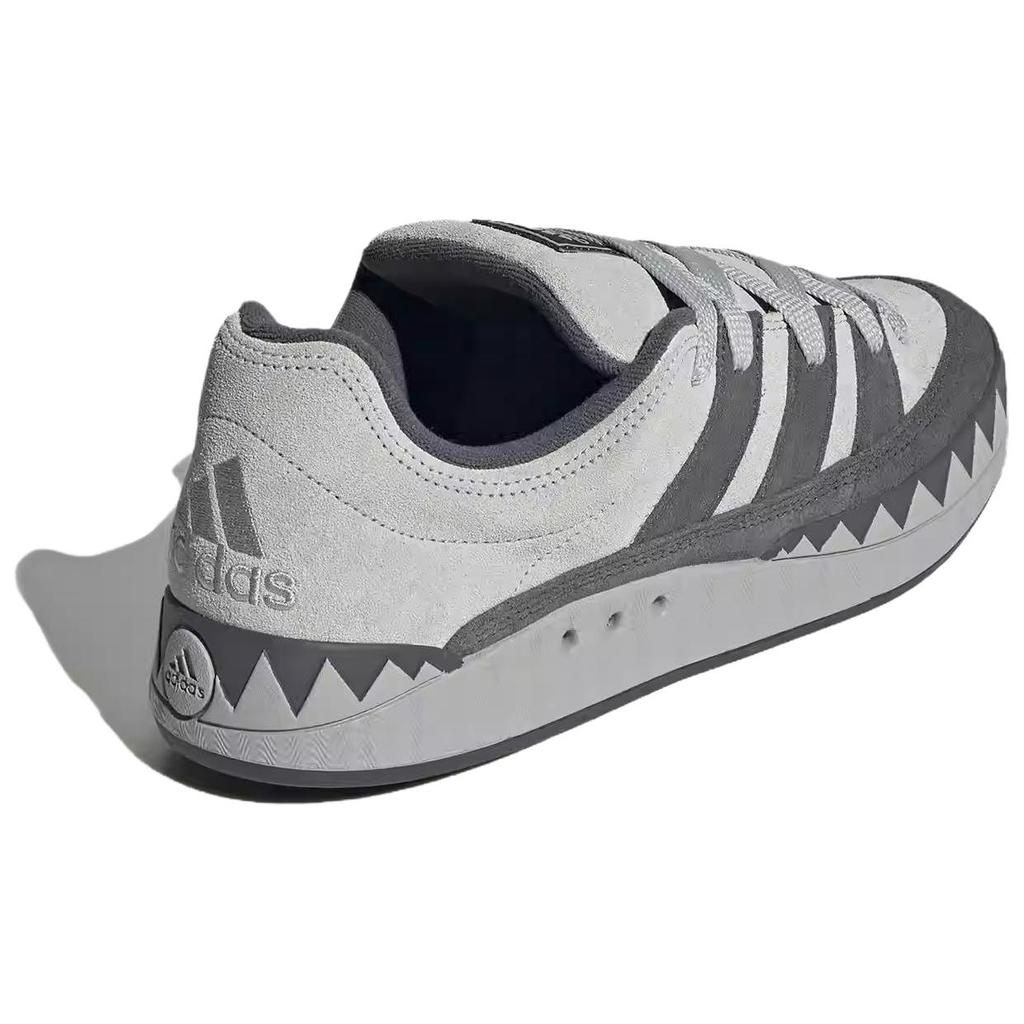 adidas ADIMATIC Low Top Skateboard Shoes Unisex Gray Sneakers KI8885
