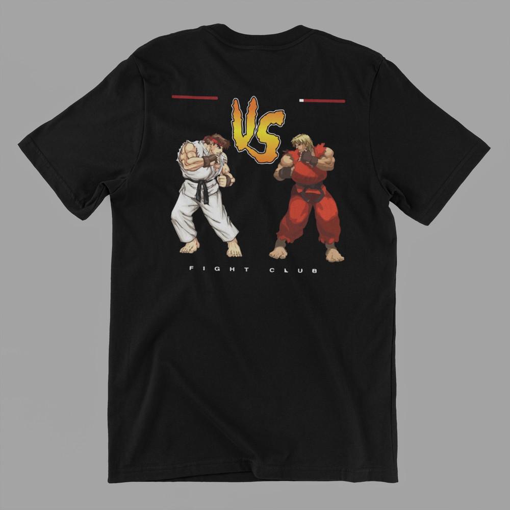 

Officially Licensed Ryu and Ken GAMER FIGHTER SCENE SHIRT Unisex T-Shirt M