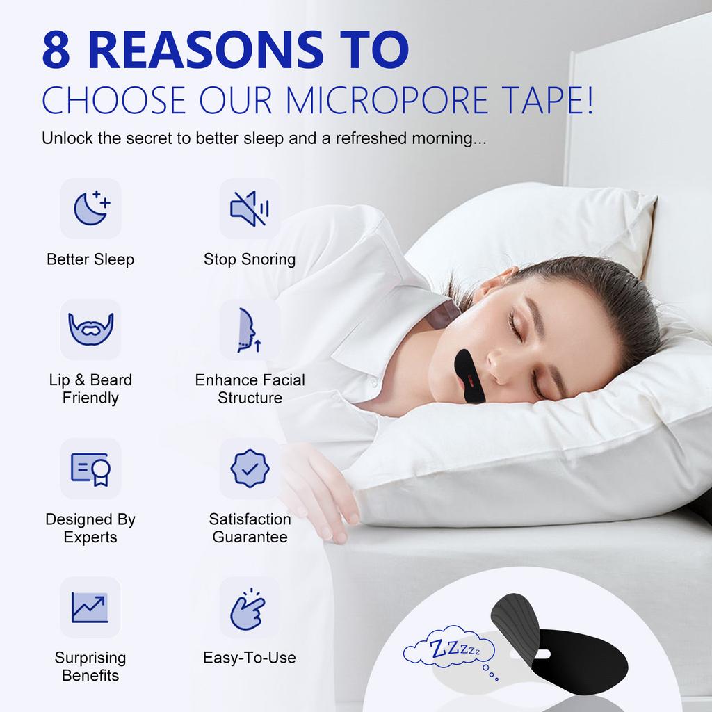 50 szt. Taśma na usta do spania Utrzymuje usta zamknięte Zapobiega chrapaniu Delikatny pasek do spania do domu, w podróży Taśma na usta Taśma na usta do spania