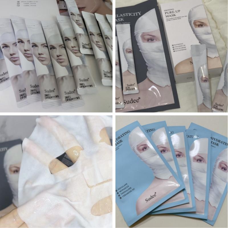 [SUDEE] Mask Pack Collection (7 Options) Pure-Up Sleeping Pack 4ml×10ea ,Sheet Mask 30g×5sheets
