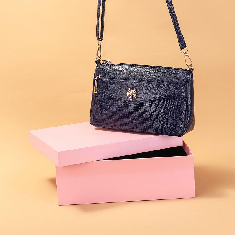 Flower Korean Version Crossbody Shoulder Bag, Women's Underarm Small Shoulder Bag