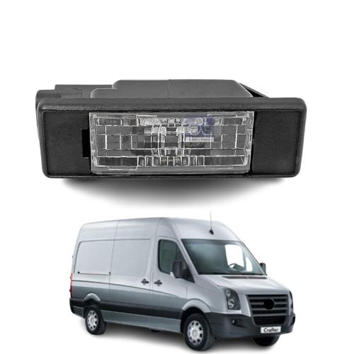 

License Plate Lamp 1pc for Volkswagen Crafter / Volkswagen Crafter 2006-2015 OEM 2E0943021A 6340.G9