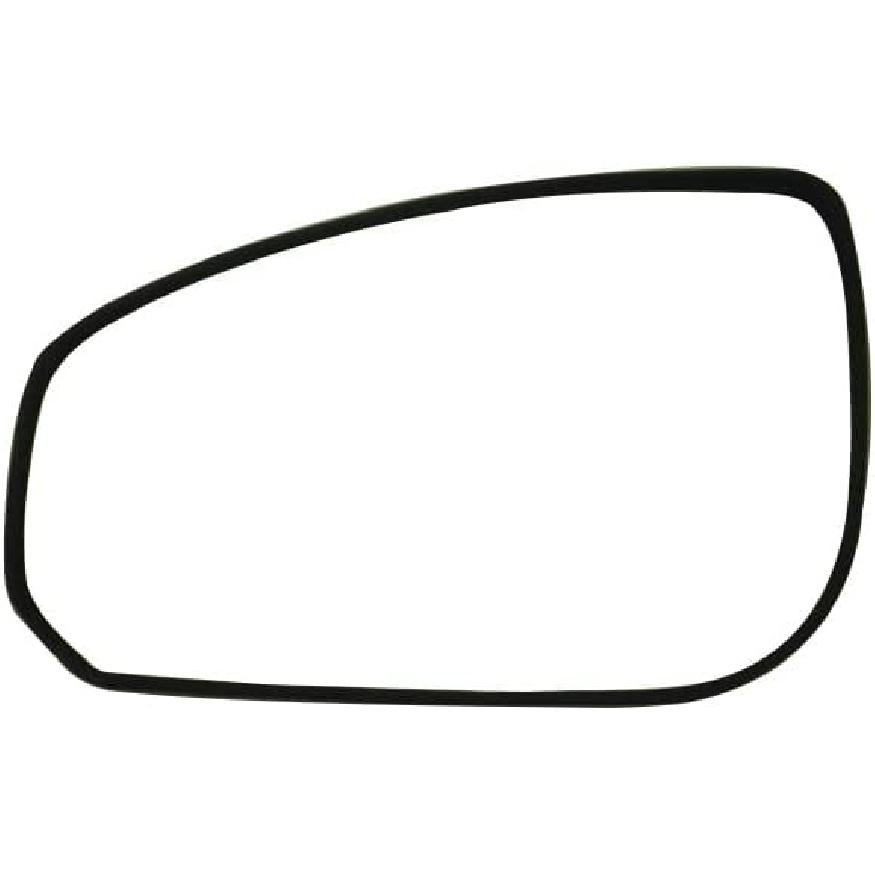 SCITOO Driver Side Mirror Glass Compatible with 2004-2008 For NISSAN MAXIMA W/O HEATED Chrome Flat Left Exterior Mirror Glass With Backing Plate